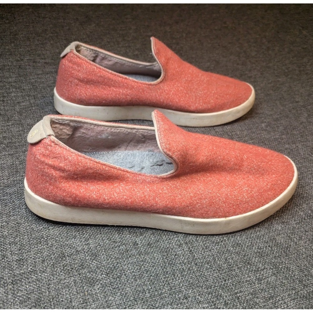 Allbirds Women's Wool Lounger Coral  Slip-On Casual Comfortable Shoes Size 8 US